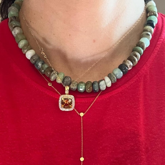 Theodosia smooth robins egg candy necklace - Picture 1 of 2